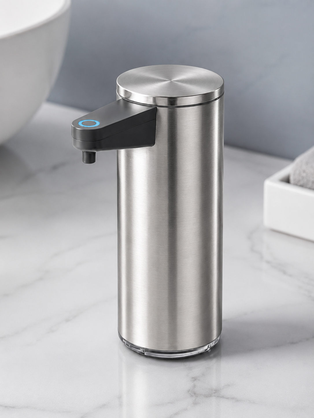 Touchless Steel Soap Dispenser